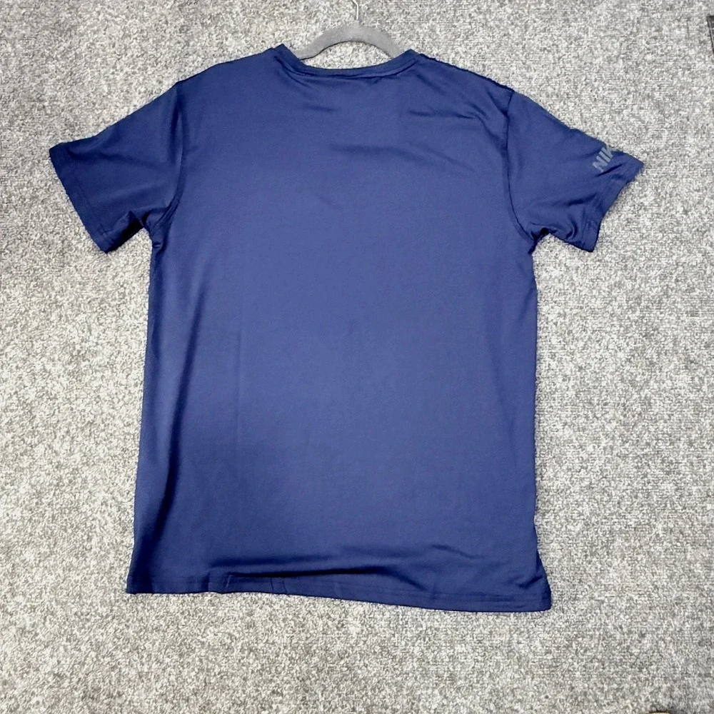 Nike‎ Swim Ultimate Tee Women's XL Shirt Dri-Fit Blue NWT Athletic Wear Running